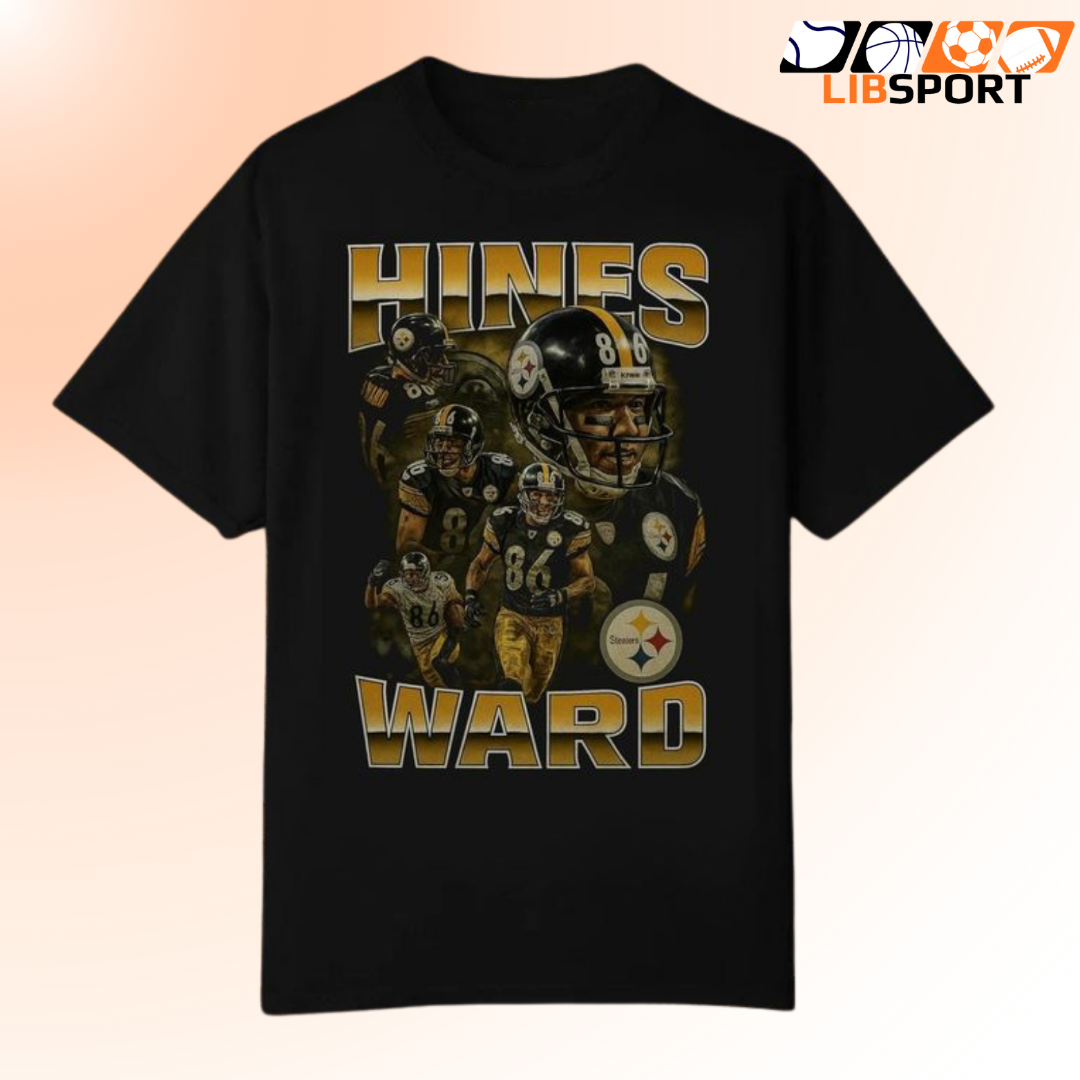 Hines Ward Shirt, Pittsburgh Steelers Tee, Game Day Shirt